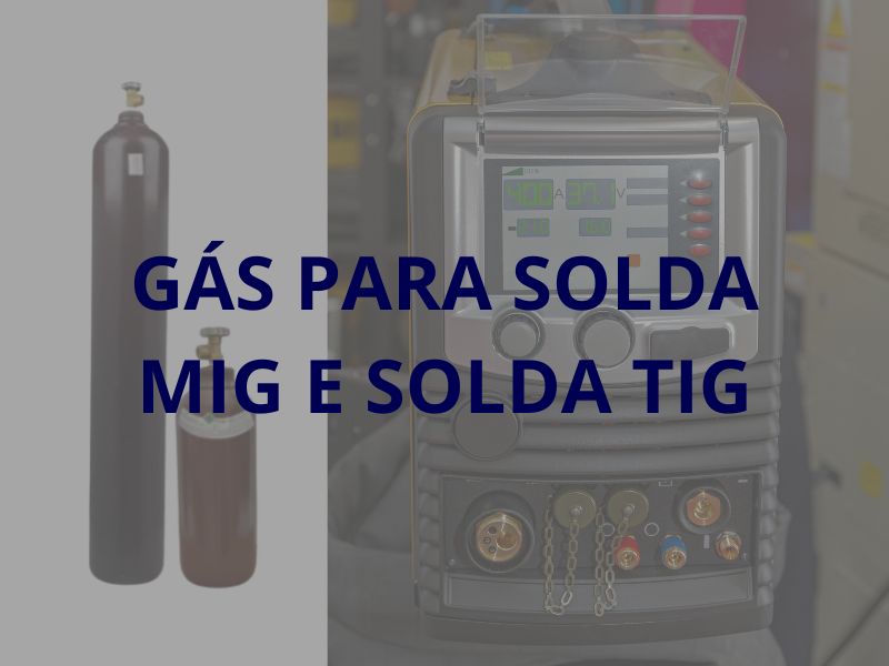gás para solda mig e solda tig